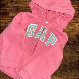 pink gap hoodie for kids
